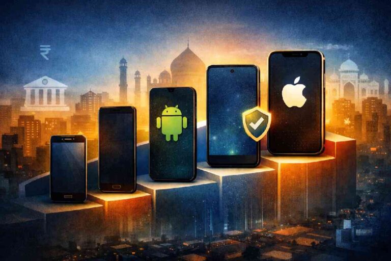Smartphone software update support timelines in 2026 across Android and iPhone brands in India