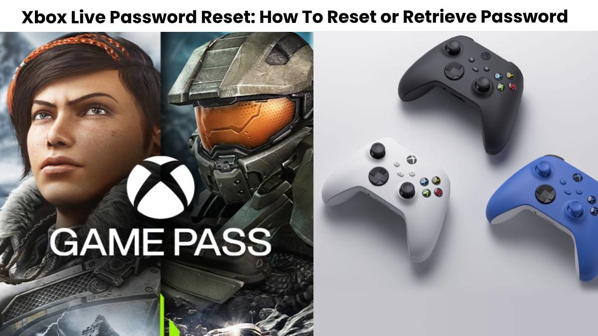 Xbox Live Password Reset