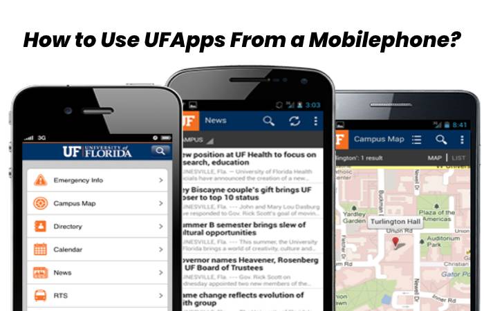 How to Use UFApps From a Mobilephone_