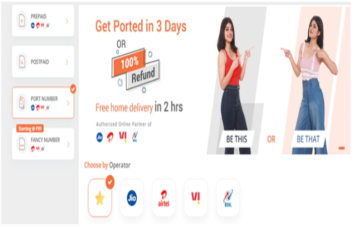 Steps to Port number Online