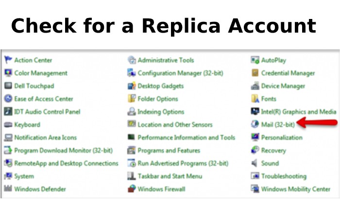 Check for a Replica Account