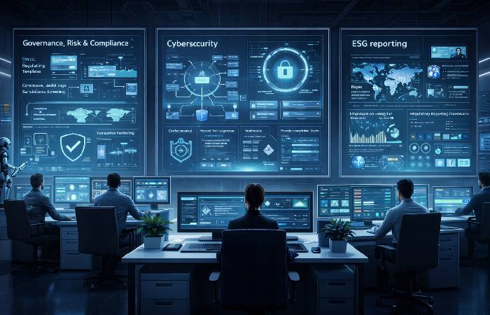 Enterprise RPA use cases in governance cybersecurity and ESG reporting