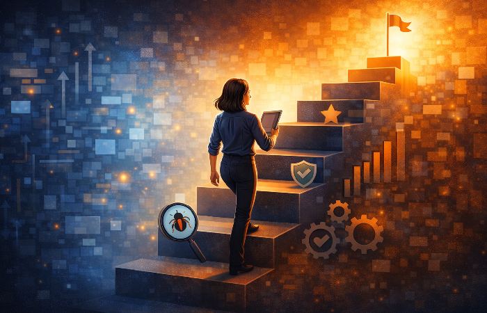 Career growth and advancement path for a quality assurance engineer