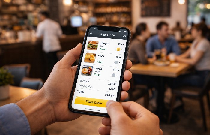 mobile food ordering in restaurants